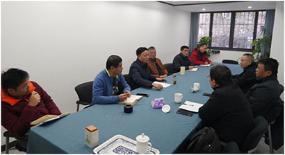 南京市（shì）交通運輸綜合行政執法總隊一支隊來我社（shè）指（zhǐ）導交流